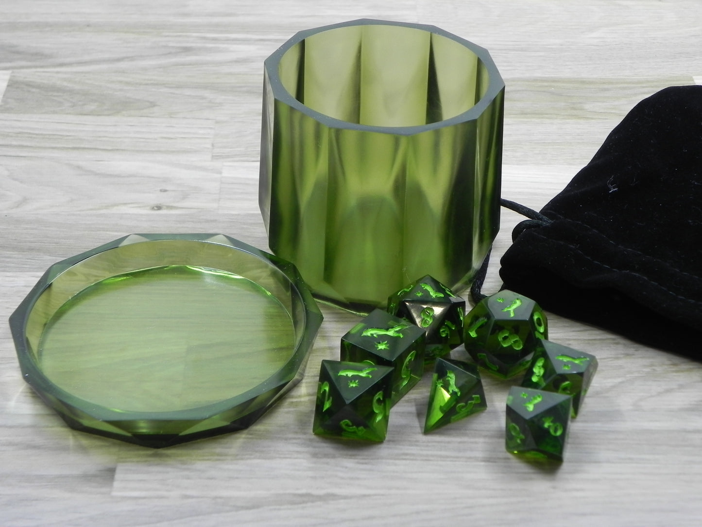 Dice Set: Emerald Fox Northstar