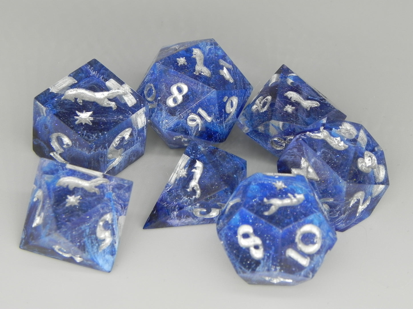 Dice Set: Midnight Star Petri Fox Northstar