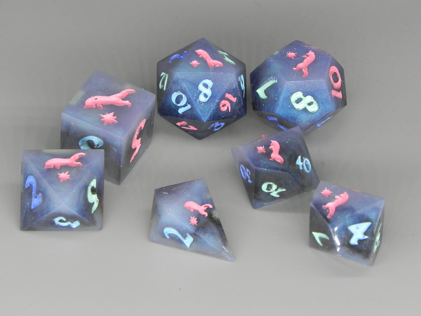 Dice Set: Fairy Dust Fox Northstar