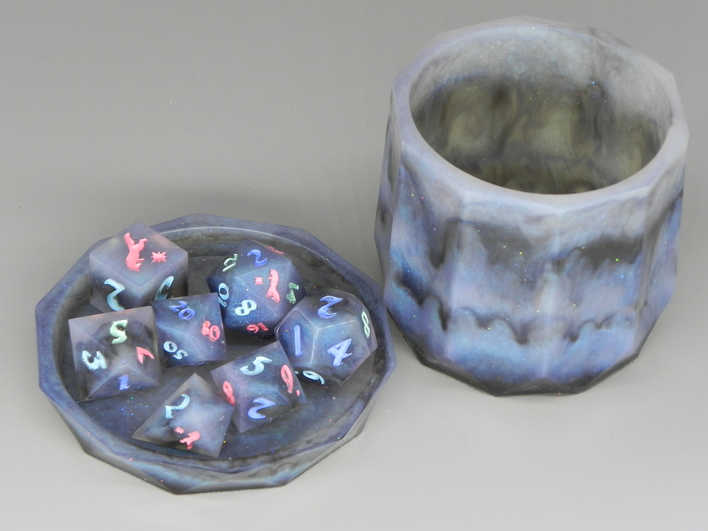 Dice Set: Fairy Dust Fox Northstar