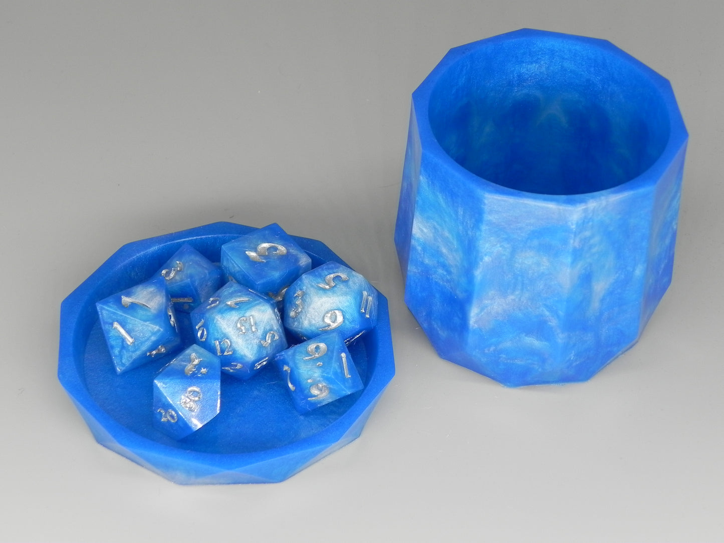 Dice Set: Blue Marble Fox Northstar