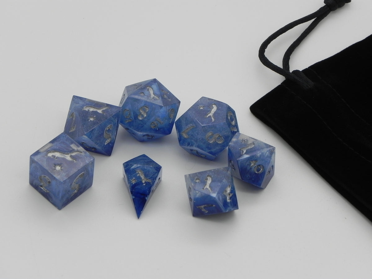 Dice Set: Midnight Star Petri Fox Northstar