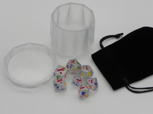 Dice Set: Chaos Rainbow Fox Northstar