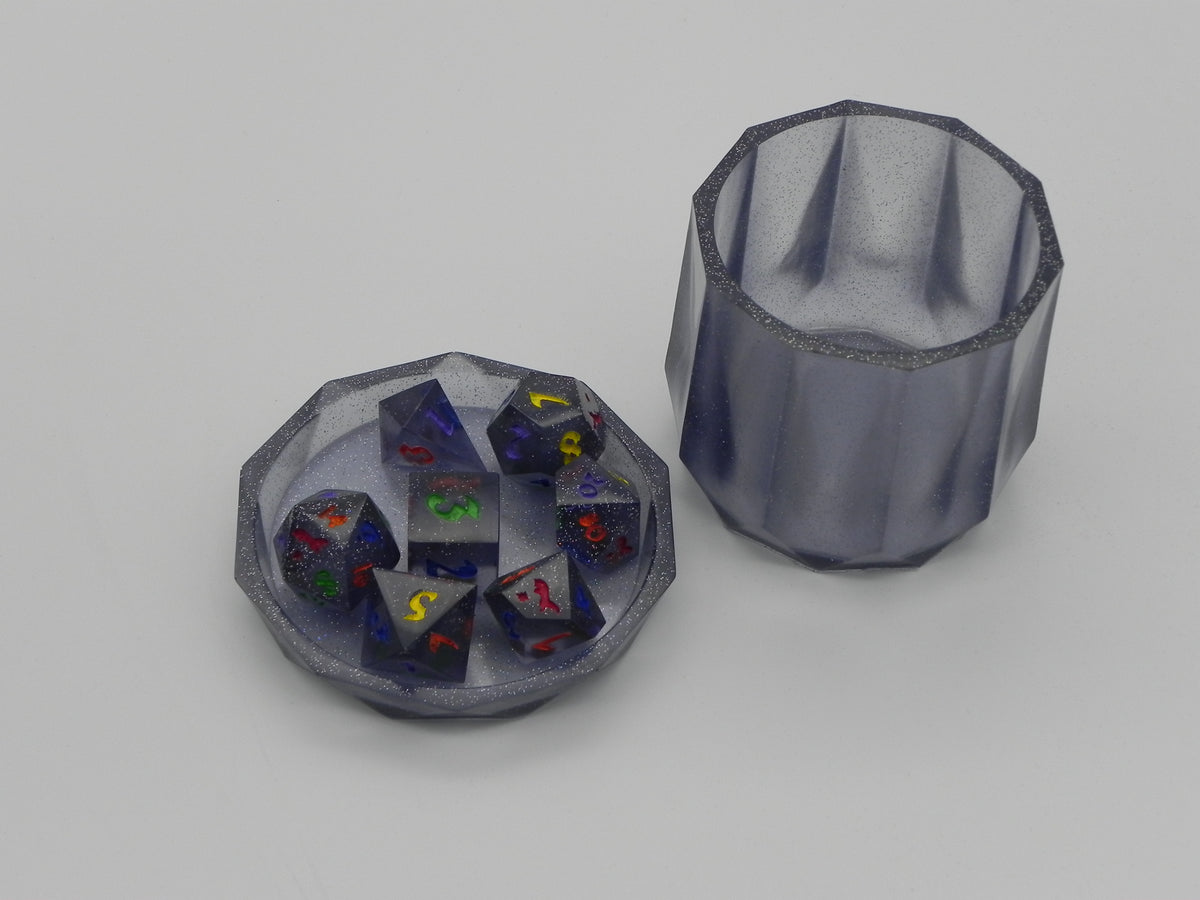 Dice Set: Dark Chaos Rainbow Fox Northstar