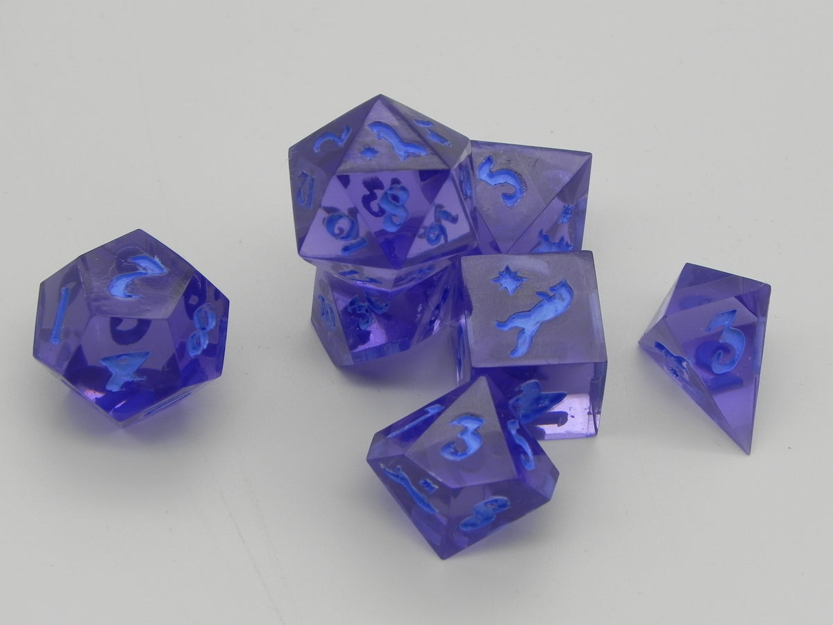 Dice Set: Amethyst Fox Northstar