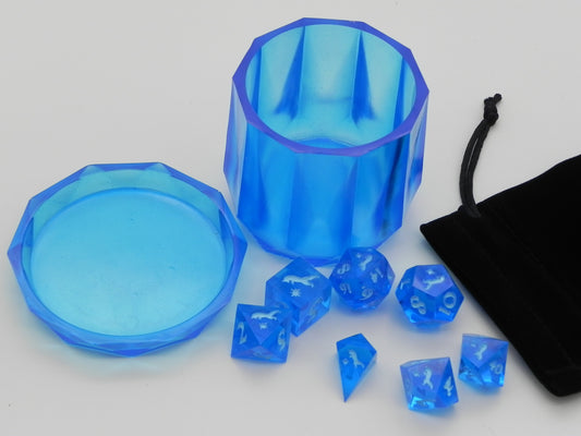 Dice Set: Sapphire Fox Northstar