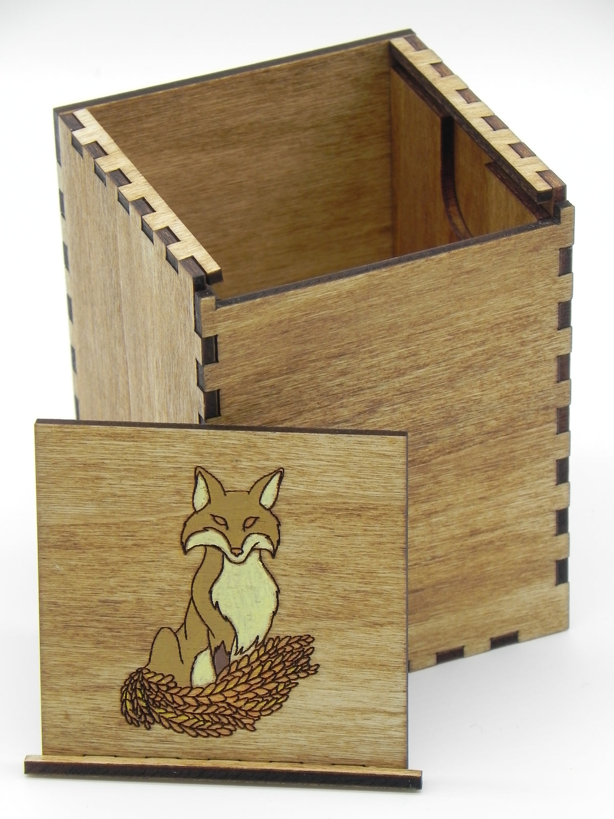 "Harvest Fox" deck/dice box