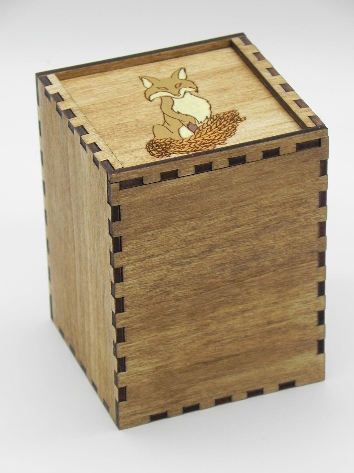 "Harvest Fox" deck/dice box