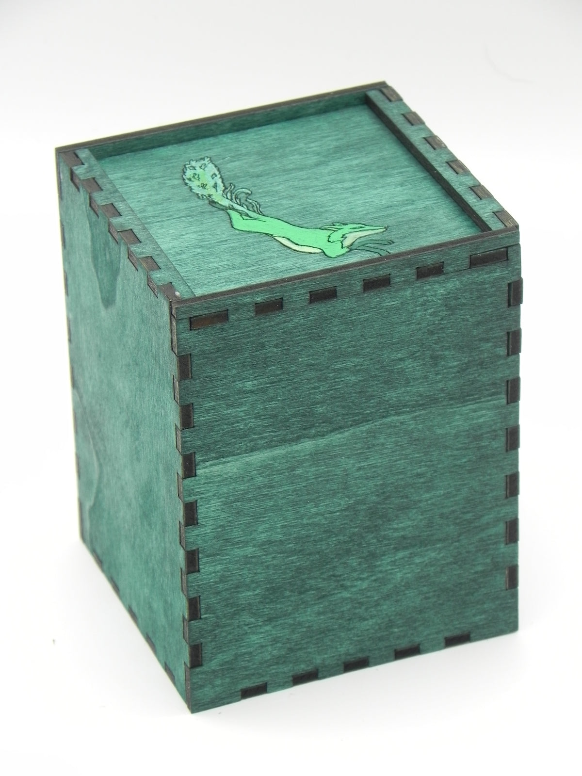 "Foliage Fox" deck/dice box