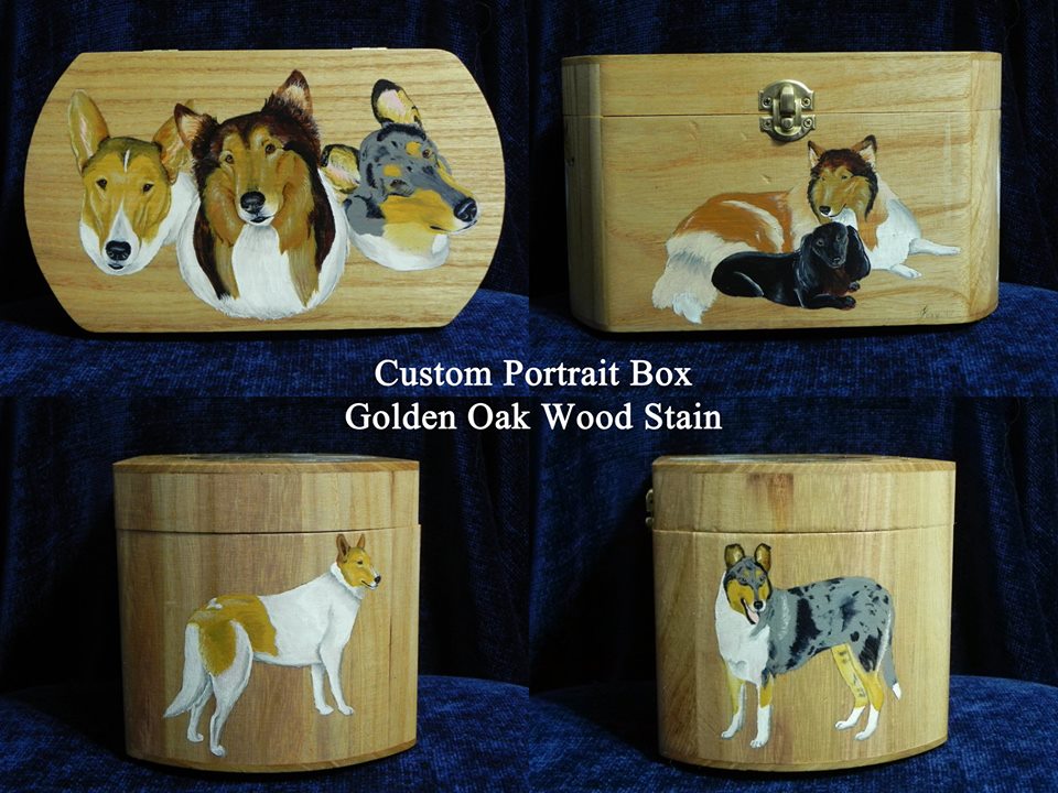 Custom Wood Box Portrait