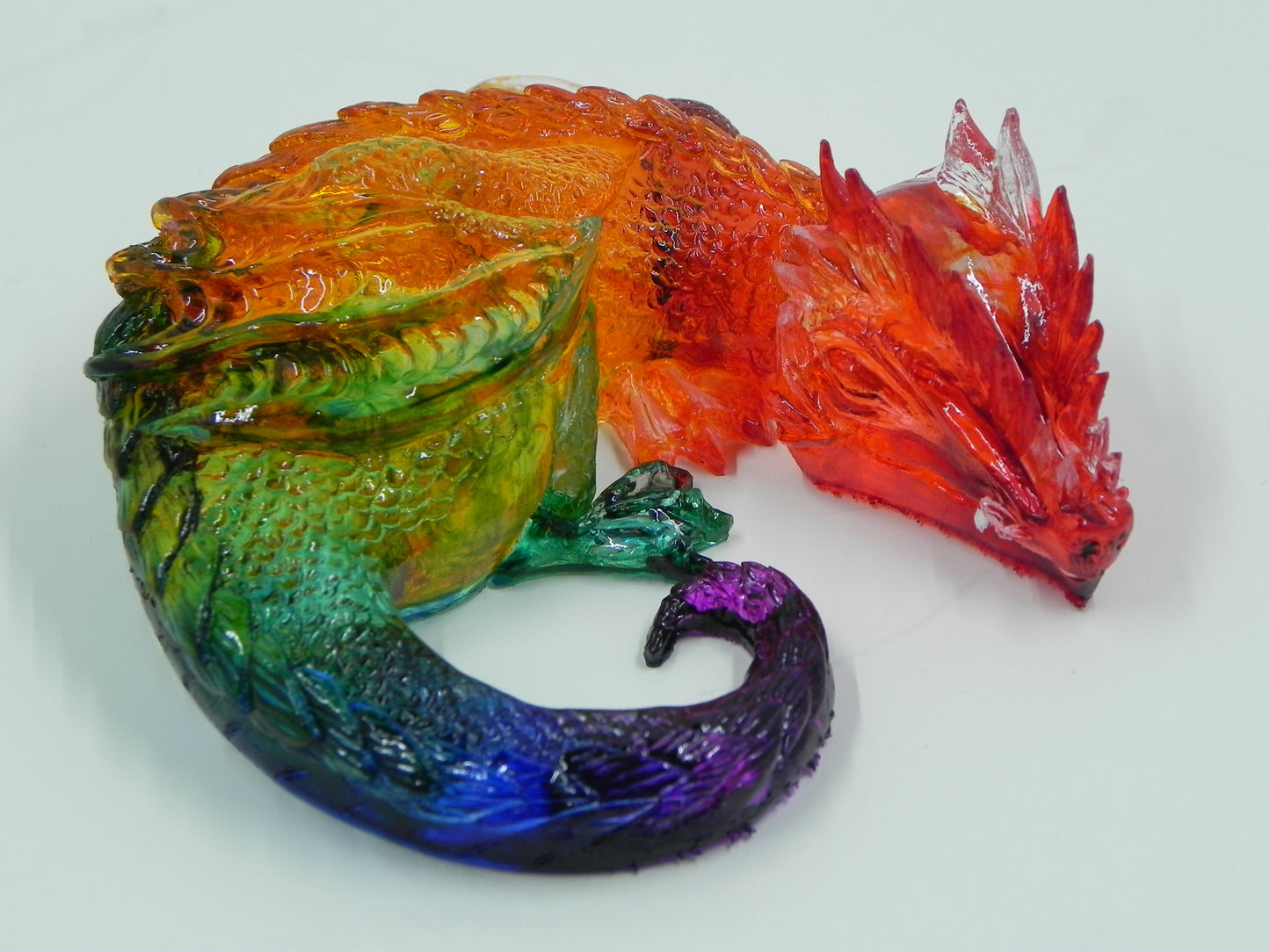 Sleeping Dragon--Ink Rainbow