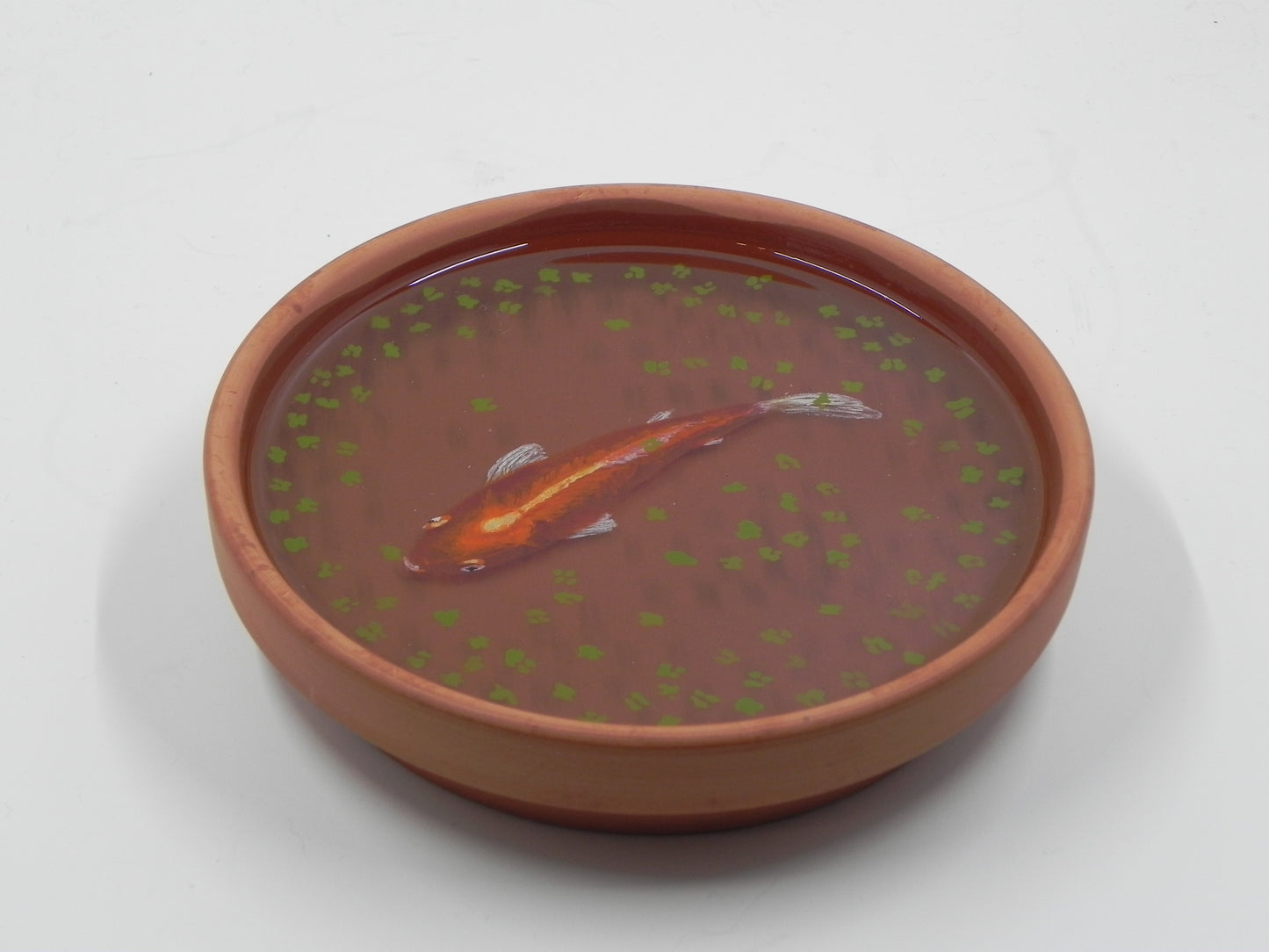 "Goldfish" 3D resin plate