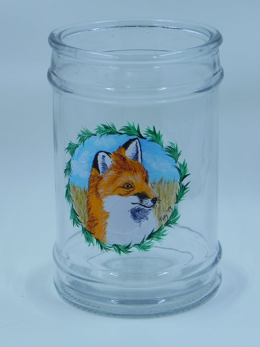 Red Fox Candleholder