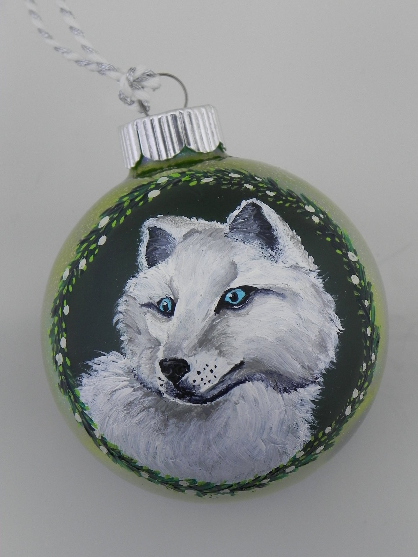 "Frost Series: Arctic Fox" Ornament